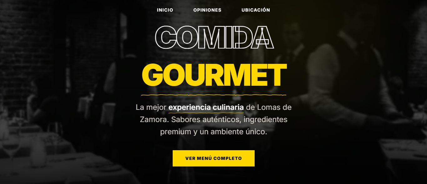 Comida Gourmet